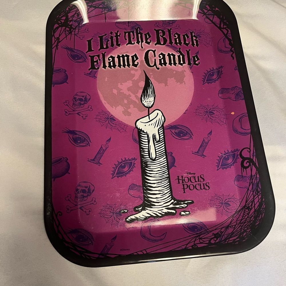 Disney Hocus Pocus Purple and Black Tray